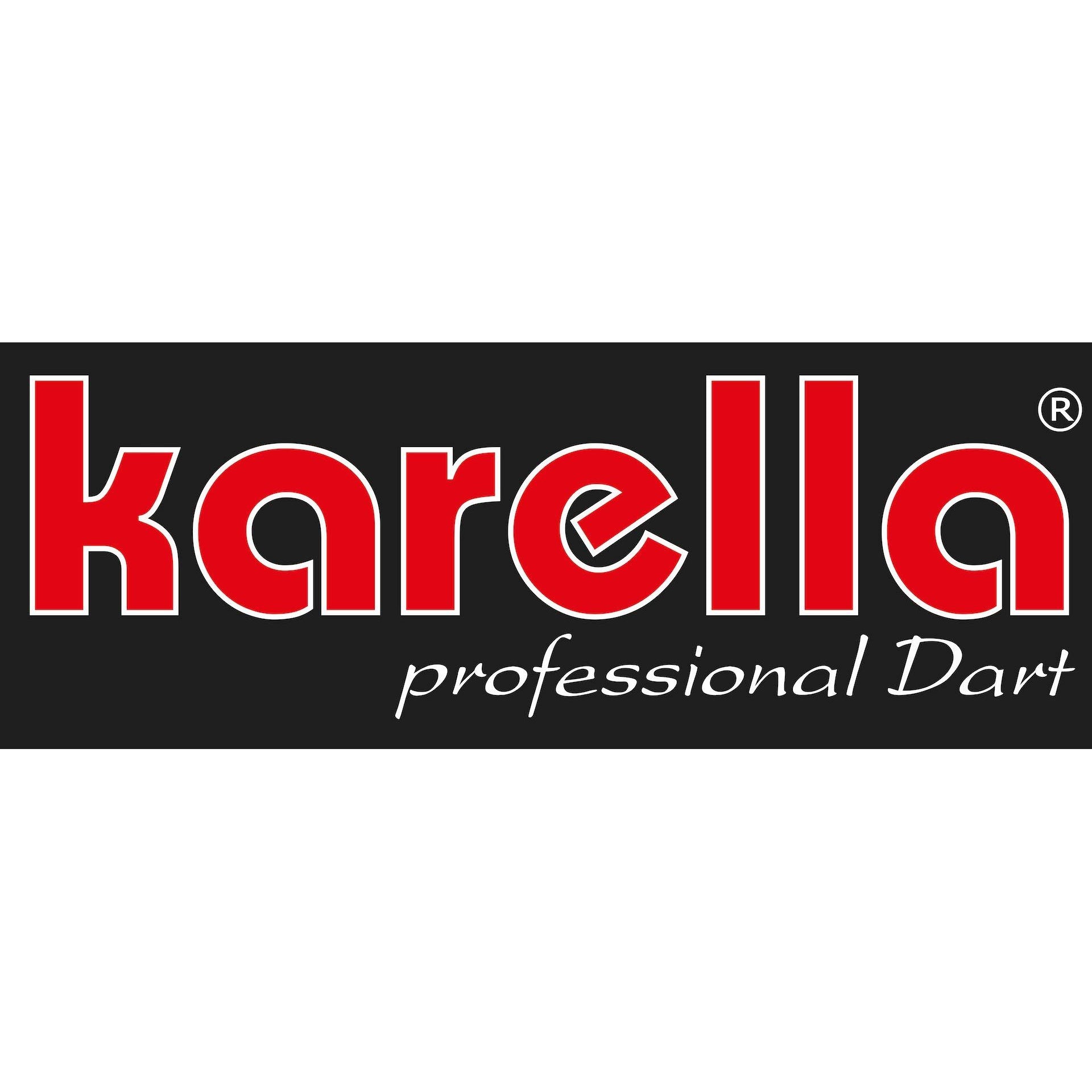 Karella Dartscheibe Schallschutz für Steeldartboards, (Set, mit Karella  Abwurflinie, Dübel und Schrauben), Der runde Außenbereich dient  gleichzeitig als praktischer Surround