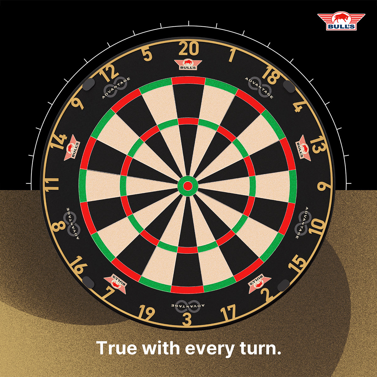 Bull's Advantage 8 Professional Dartboard - DreamDarts Dartshop