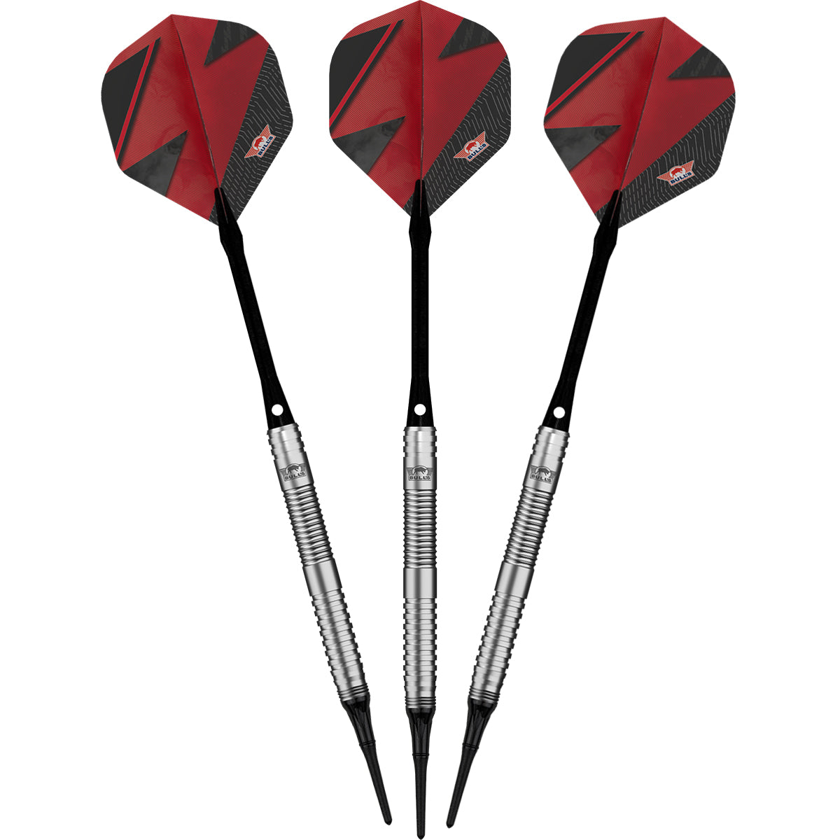 Bull's Lightning Red 80% Softdarts - DreamDarts Dartshop