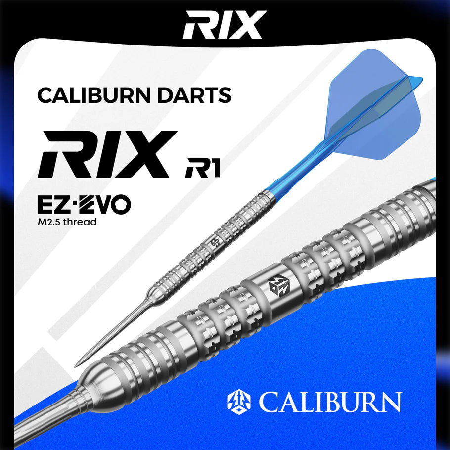 Caliburn RIX R1 EZ-EVO 90% Steeldarts - DreamDarts Dartshop