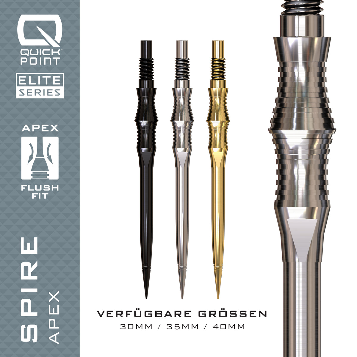 Harrows SPIRE APEX Elite Series Quick Points - DreamDarts Dartshop
