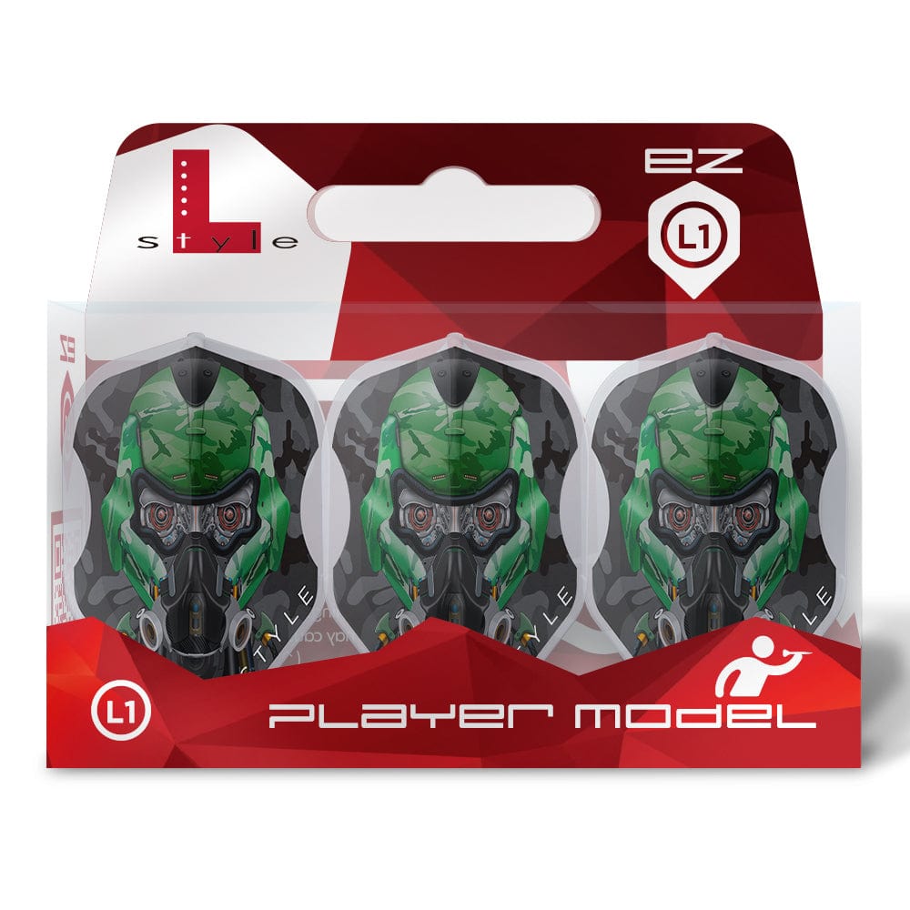 Berry van Peer V4 L1 L-Style Signature Champagne EZ Flights - DreamDarts Dartshop