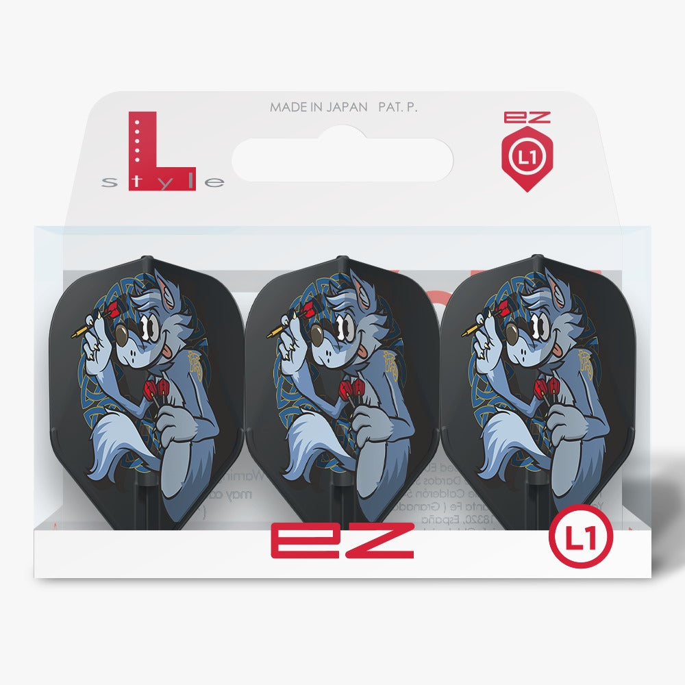 Sho Okano L1 L-Style Signature Champagne EZ Flights - DreamDarts Dartshop