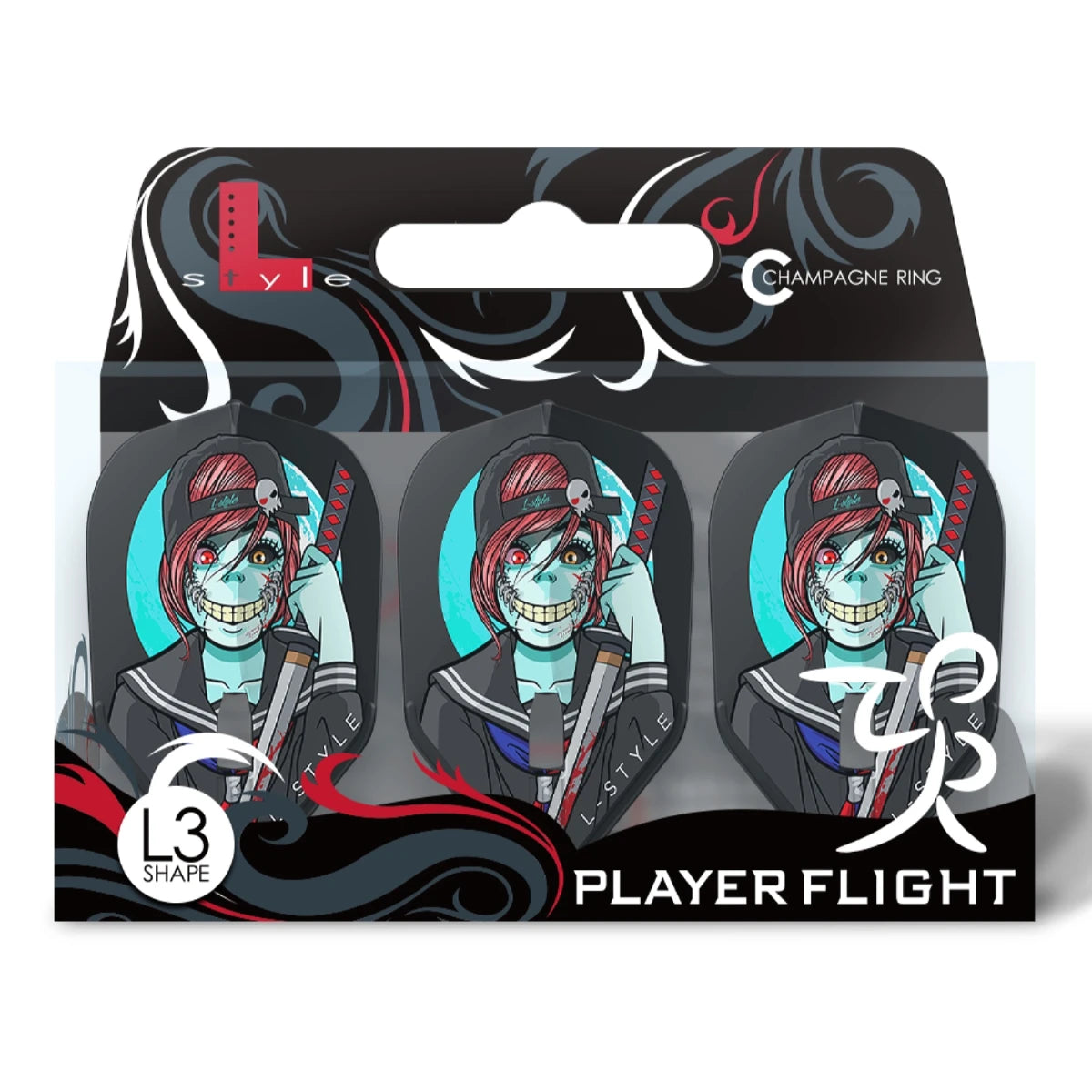 Ludo e Mat L3 Signature Champagne Pro Flights - DreamDarts Dartshop
