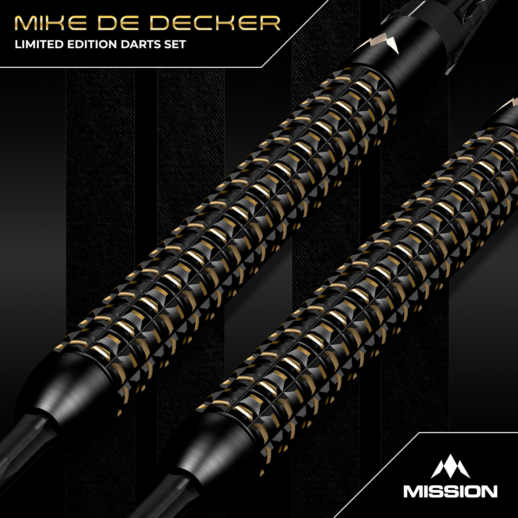 Mike de Decker Limited Edition 95% Steeldarts - DreamDarts Dartshop