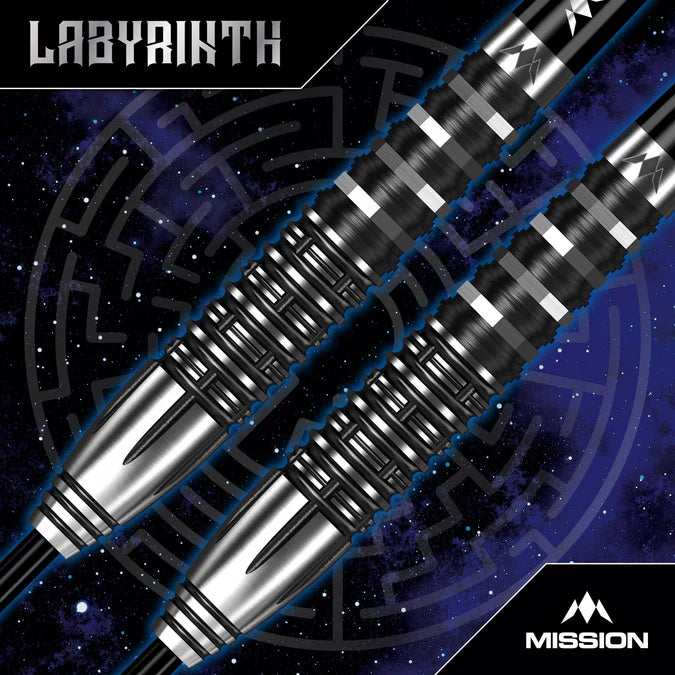 Mission Labyrinth 90% Steeldarts - DreamDarts Dartshop
