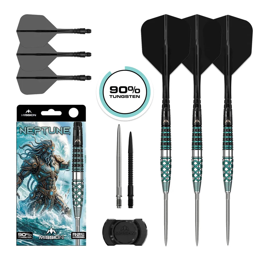 Mission Neptune R2.5 90% Steeldarts - DreamDarts Dartshop