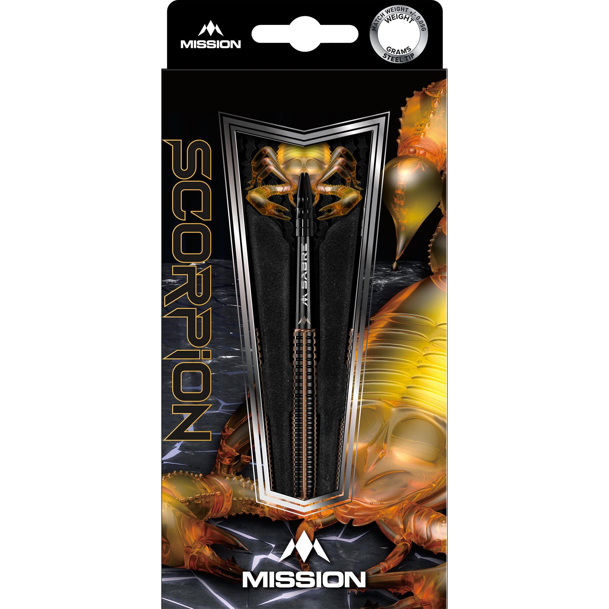 Mission Scorpion 90% Steeldarts - DreamDarts Dartshop