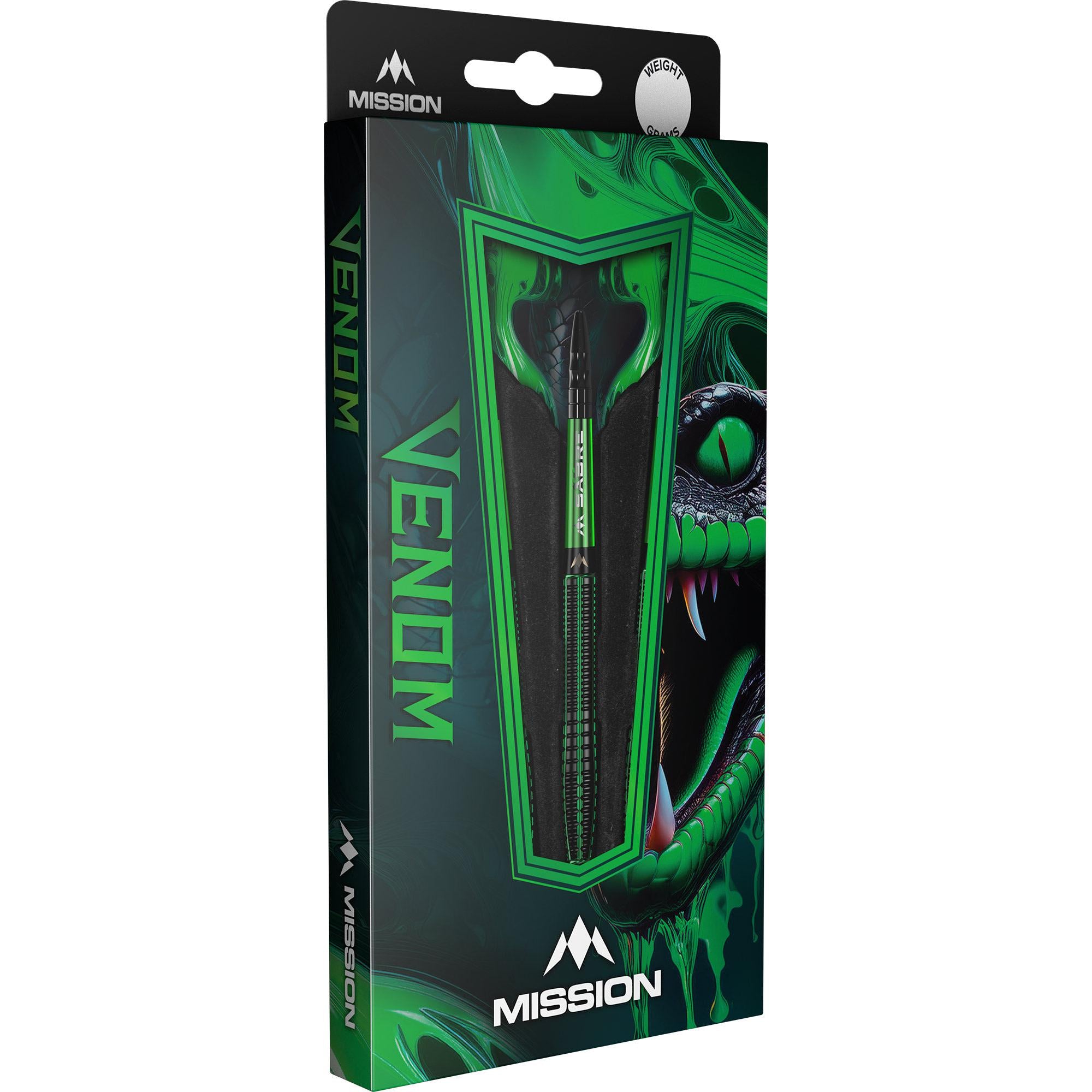Mission Venom 90% Steeldarts - DreamDarts Dartshop