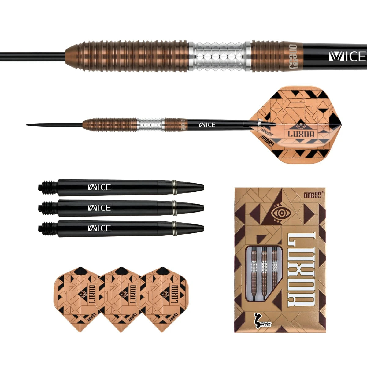 Luxor Zeta 90% Steeldarts - DreamDarts Dartshop