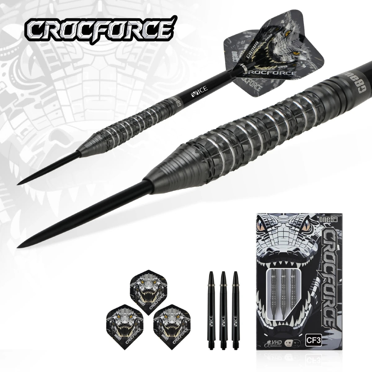 Crocforce CF3 90% Steeldarts - DreamDarts Dartshop