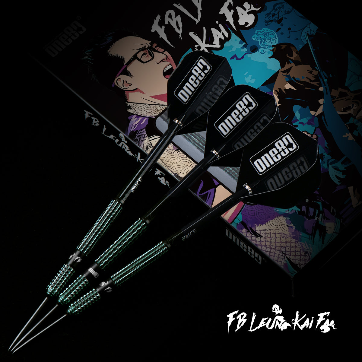 FB Kai Fan Leung Signature Dart V3 90% Steeldarts - DreamDarts Dartshop