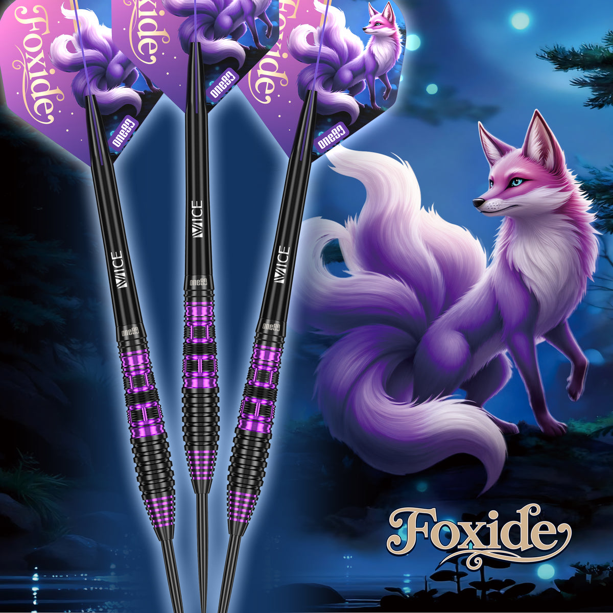 Foxide F2 90% Steeldarts - DreamDarts Dartshop