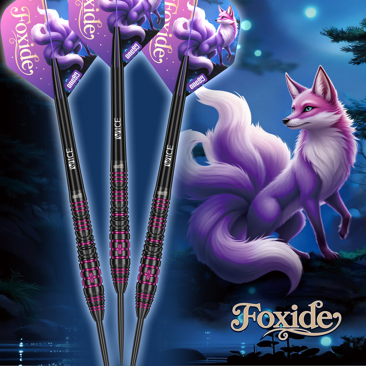 Foxide F4 90% Steeldarts - DreamDarts Dartshop