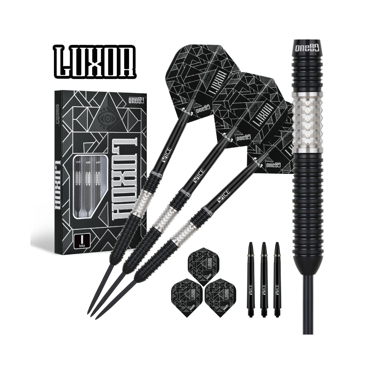 Luxor II Iota 90% Steeldarts - DreamDarts Dartshop