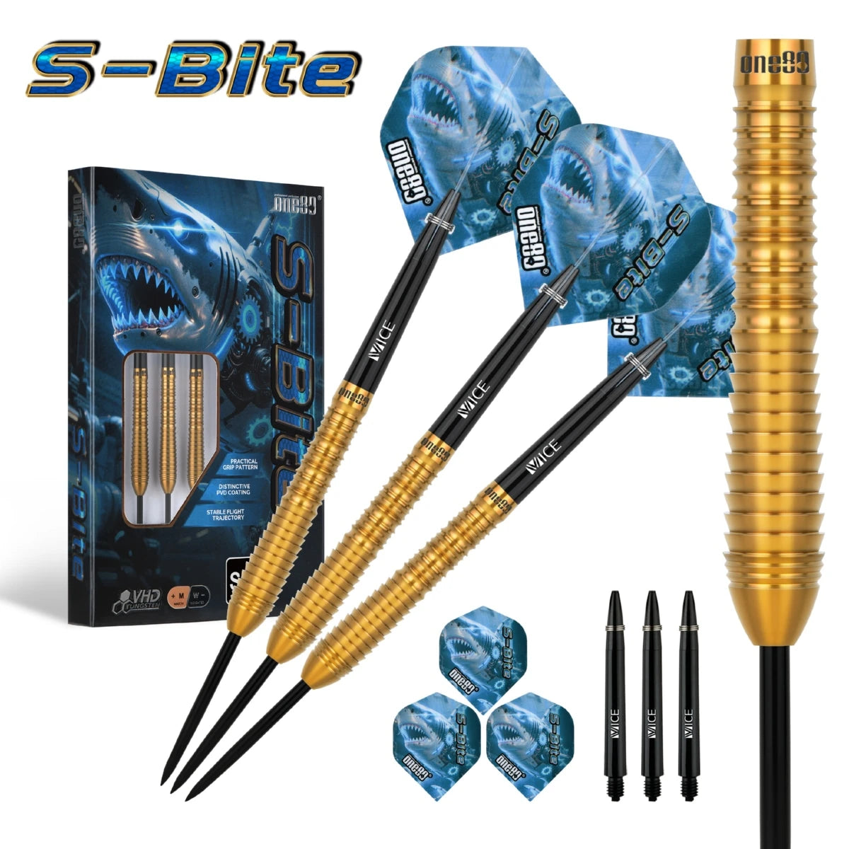 S-Bite S-B1 90% Steeldarts - DreamDarts Dartshop