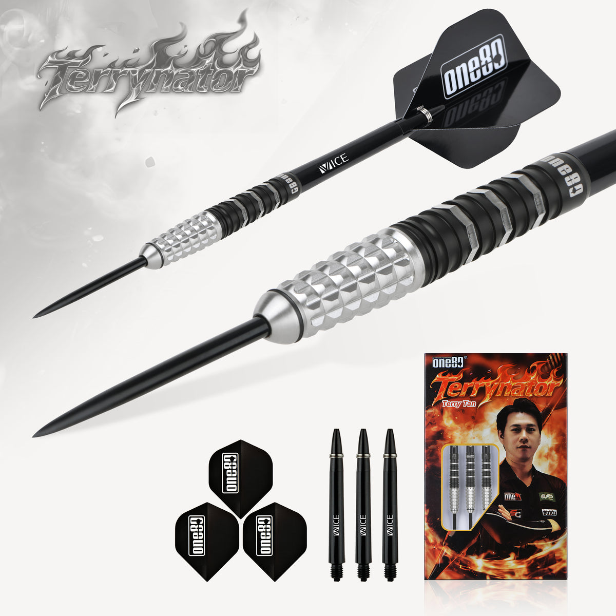 Terry Tan "Terrynator" 90% Signature Steeldarts - DreamDarts Dartshop
