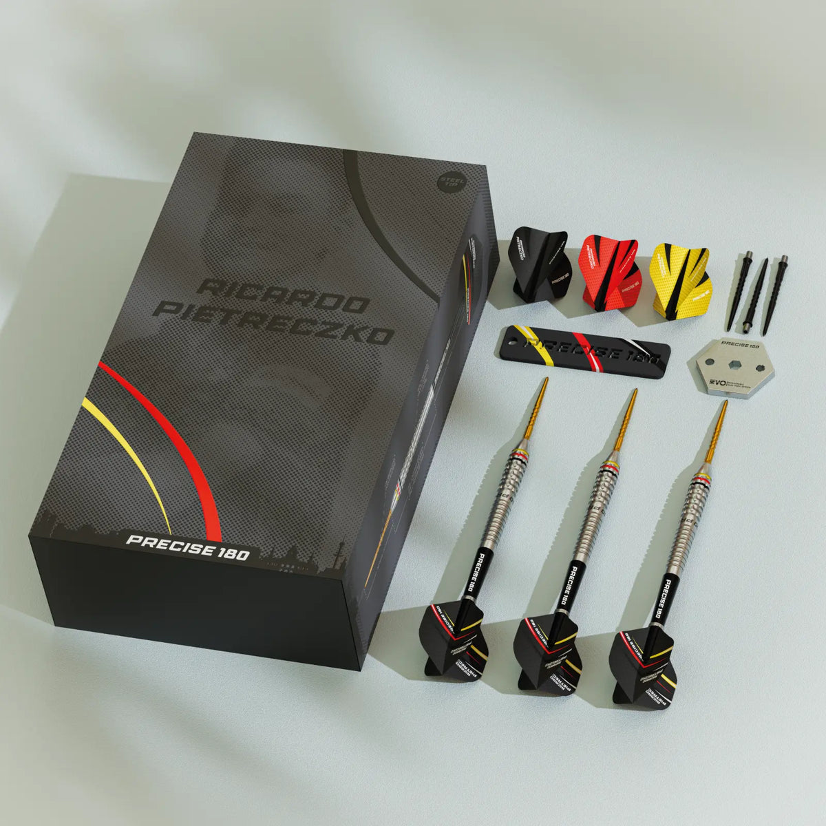 Precise 180 Ricardo Pietreczko 90% Steeldarts - DreamDarts Dartshop
