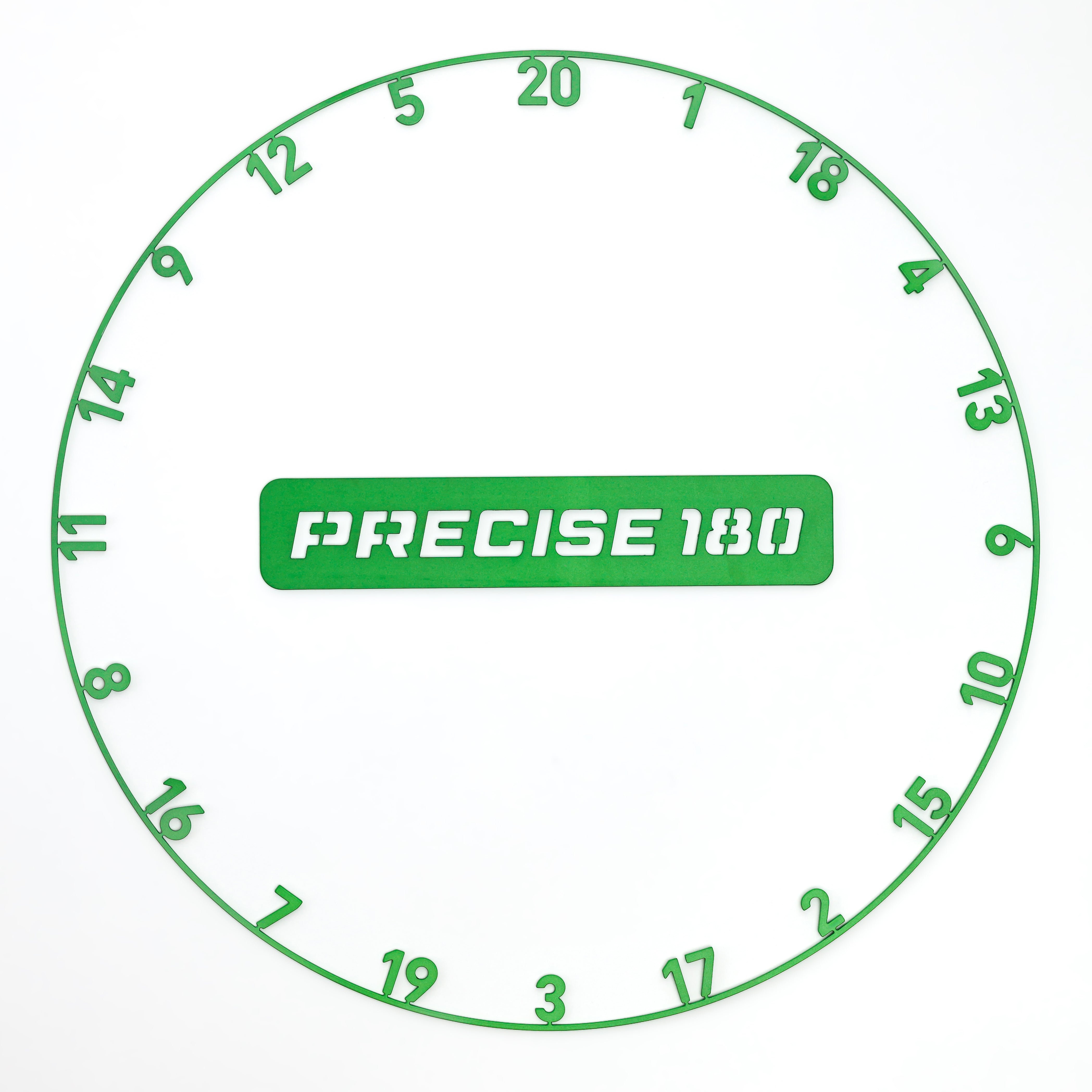 Precise180 Zahlenring - Emerald Green - DreamDarts Dartshop