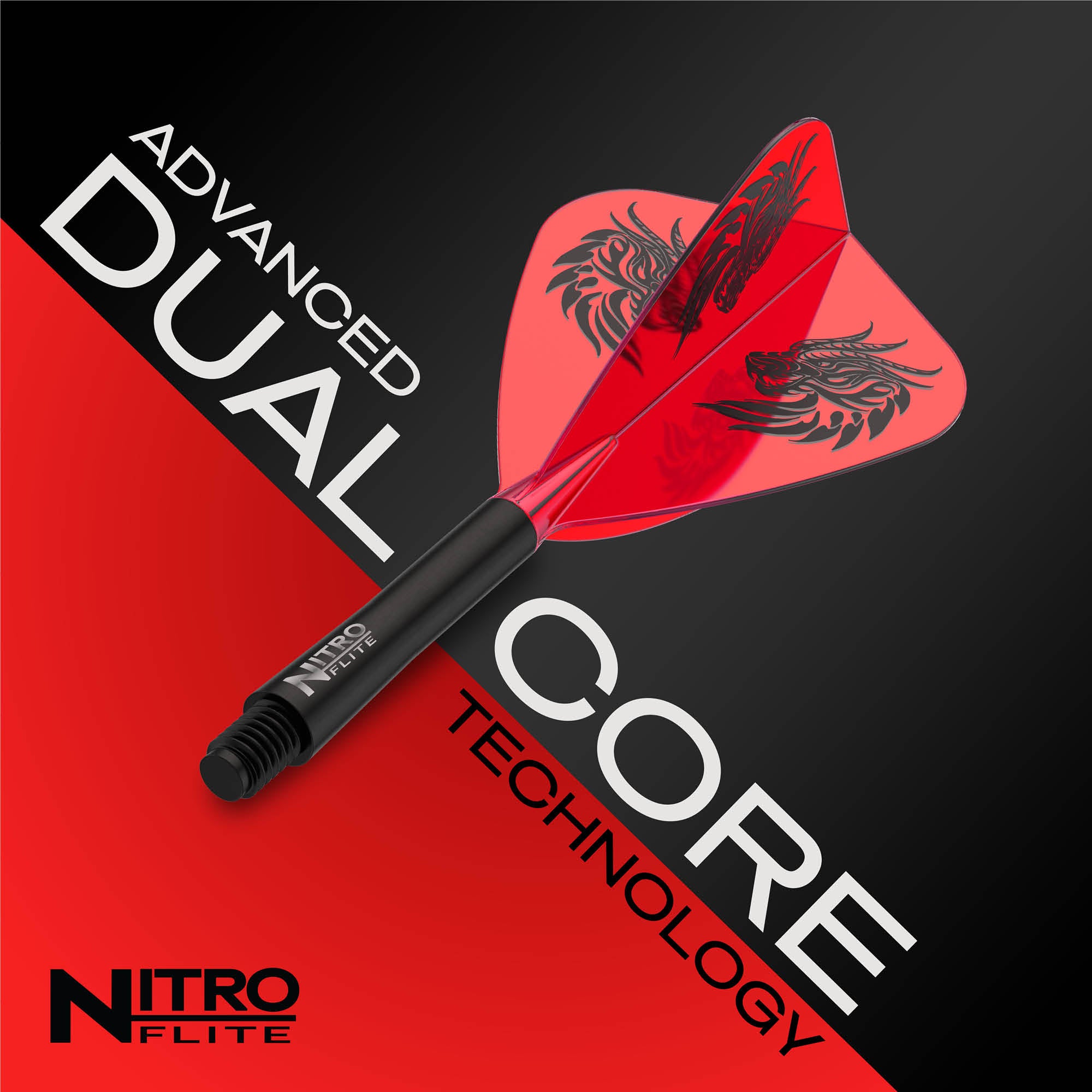 Red Dragon Jonny Clayton Kite NITRO FLITE - DreamDarts Dartshop