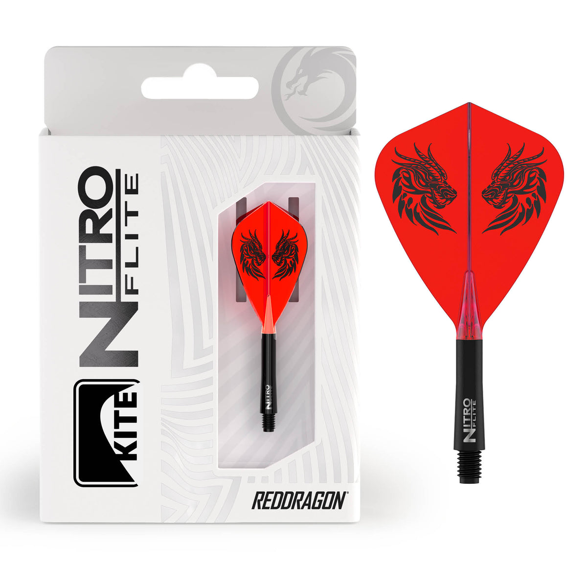 Red Dragon Jonny Clayton Kite NITRO FLITE - DreamDarts Dartshop