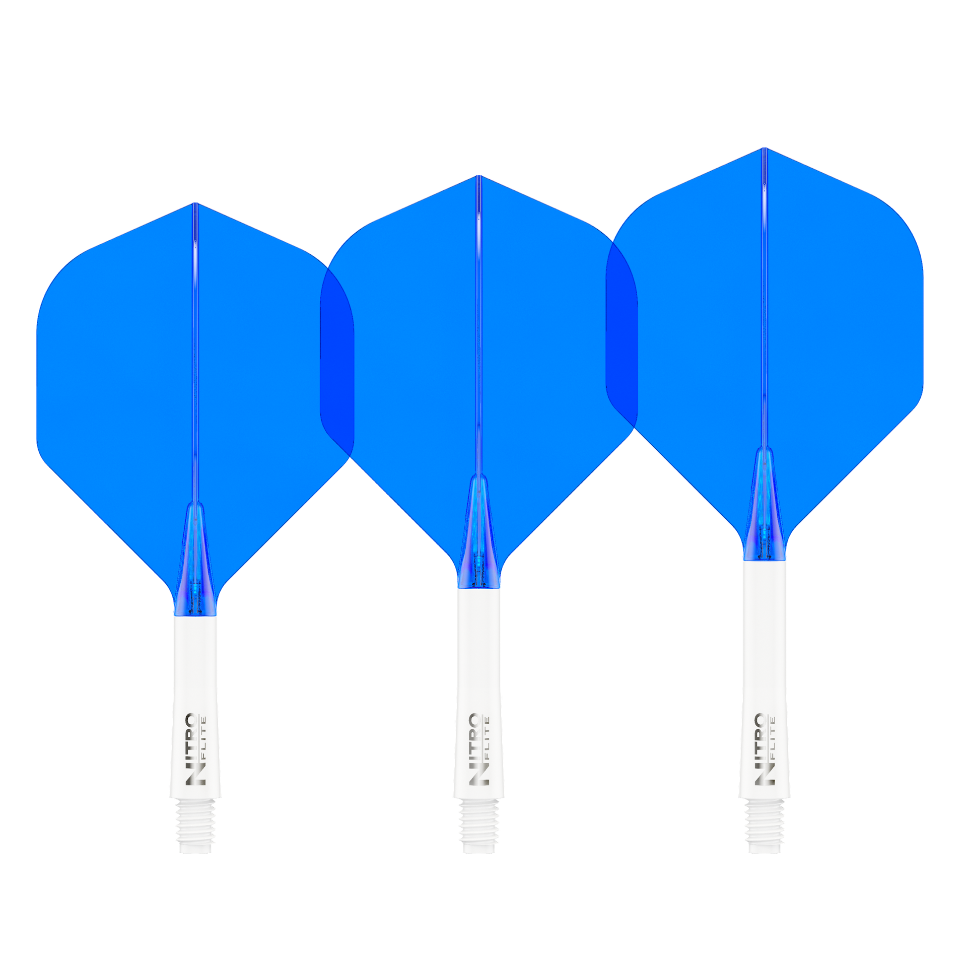 Red Dragon NITRO FLITE WHITE AND BLUE - DreamDarts Dartshop