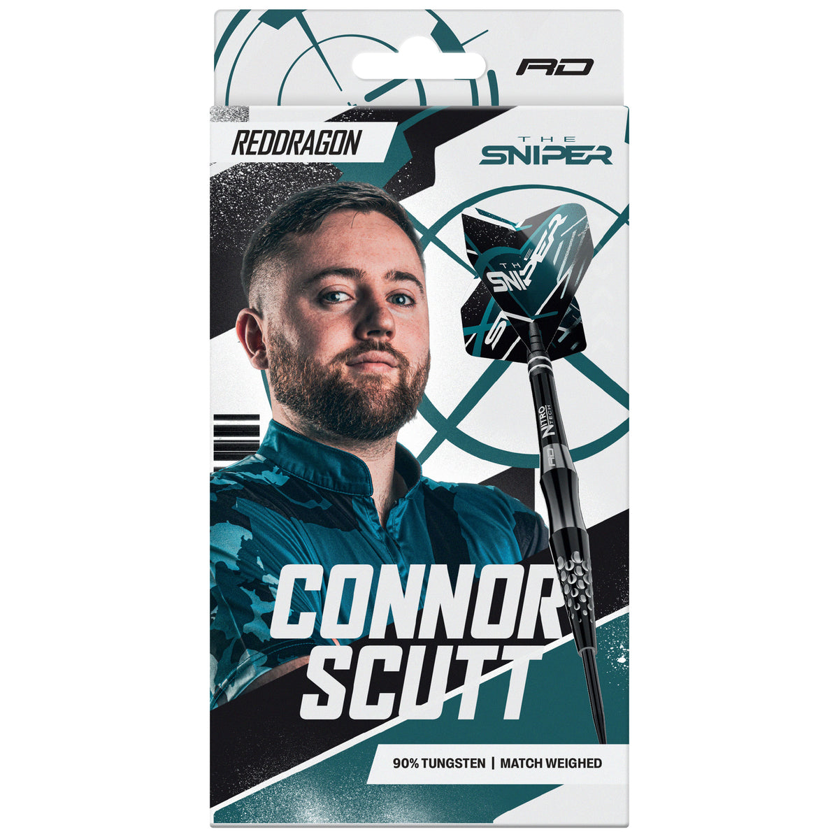 Red Dragon Connor Scutt 90% Steeldarts - DreamDarts Dartshop