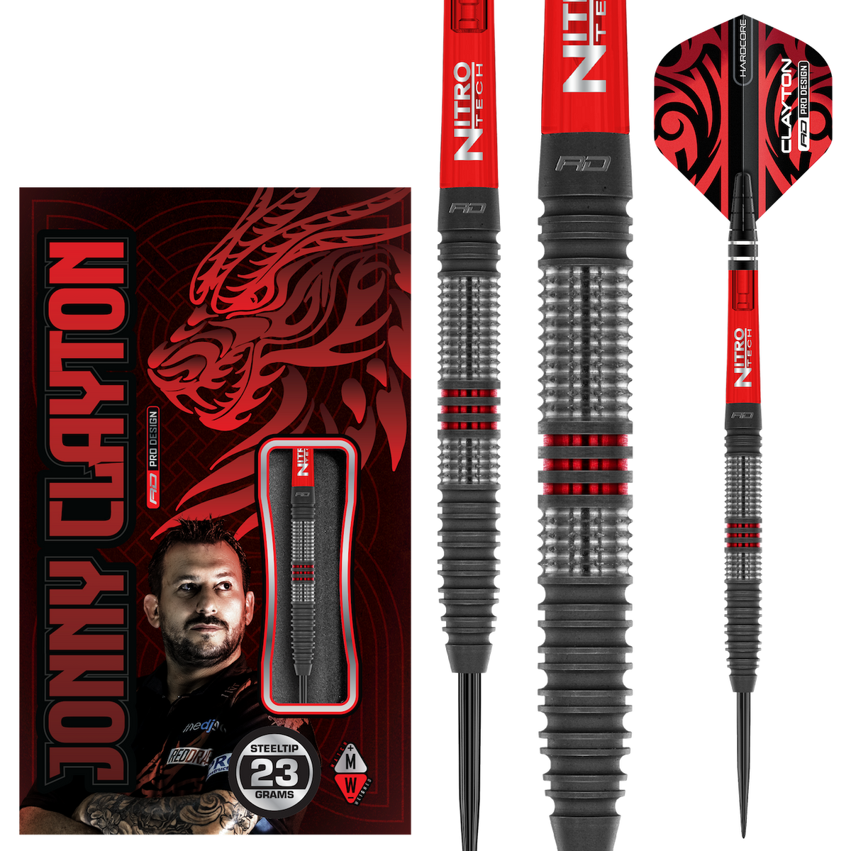 Jonny Clayton - Hiraeth 90% Steeldarts - DreamDarts Dartshop