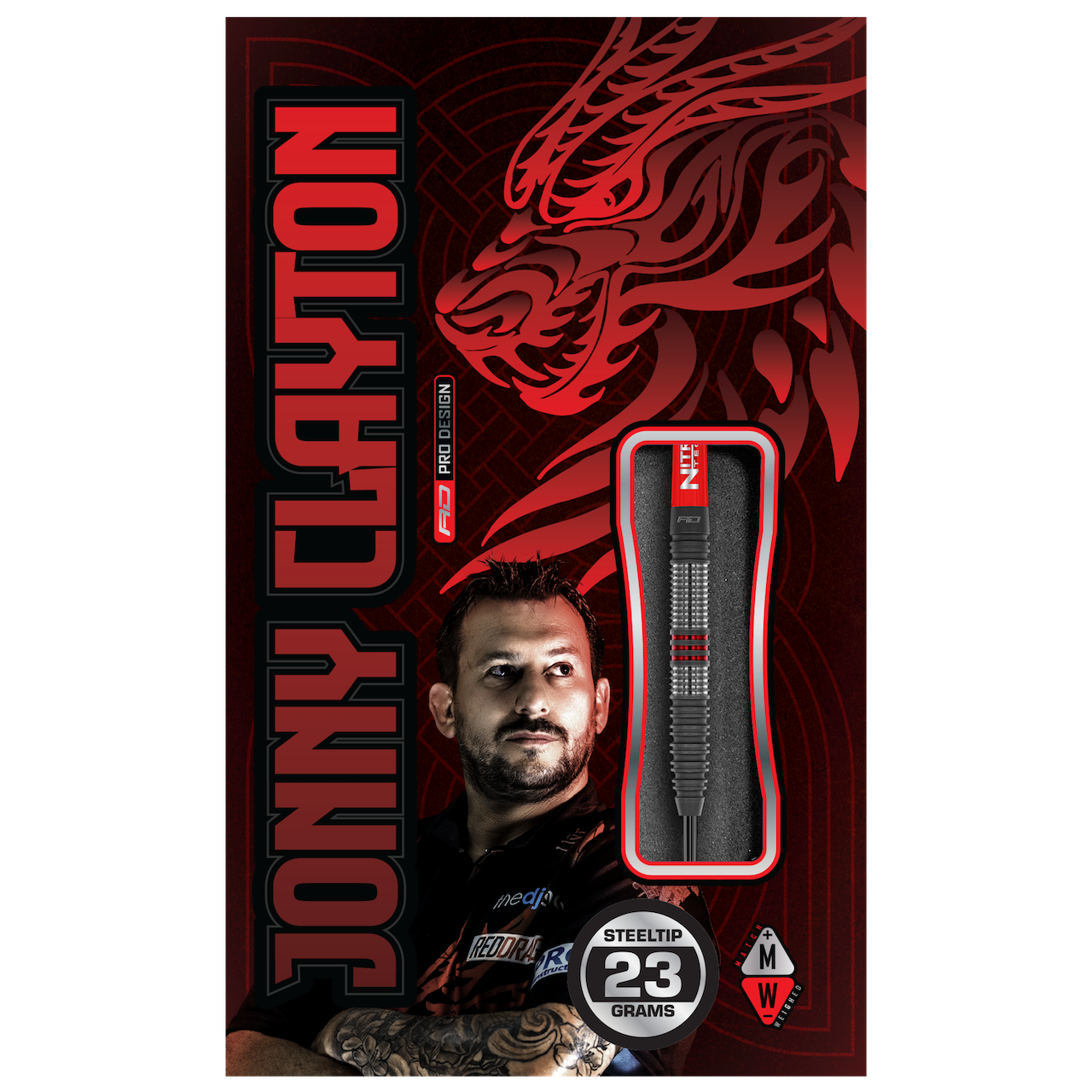 Jonny Clayton - Hiraeth 90% Steeldarts - DreamDarts Dartshop