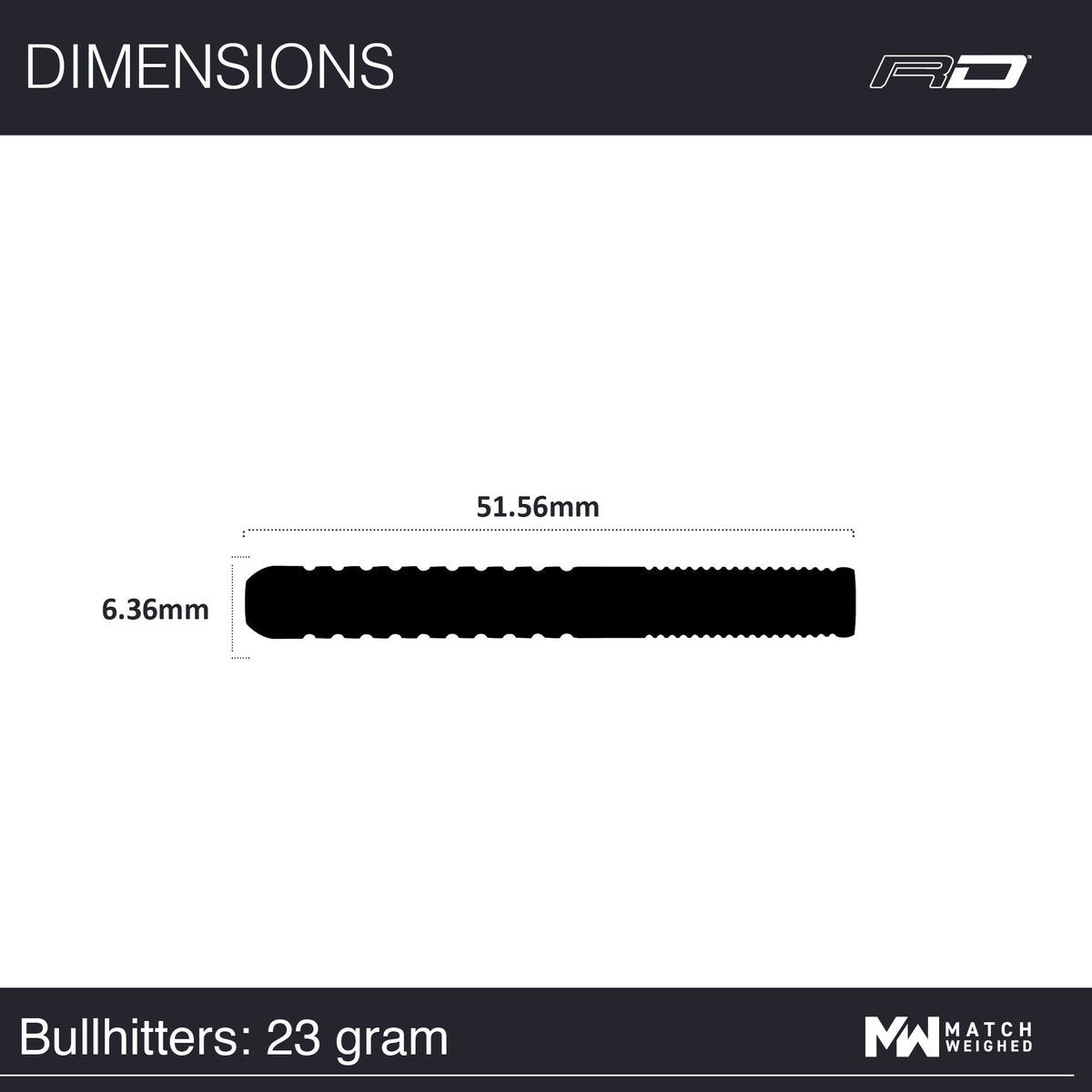 Red Dragon Bullhitters V1 90% Steeldarts - DreamDarts Dartshop