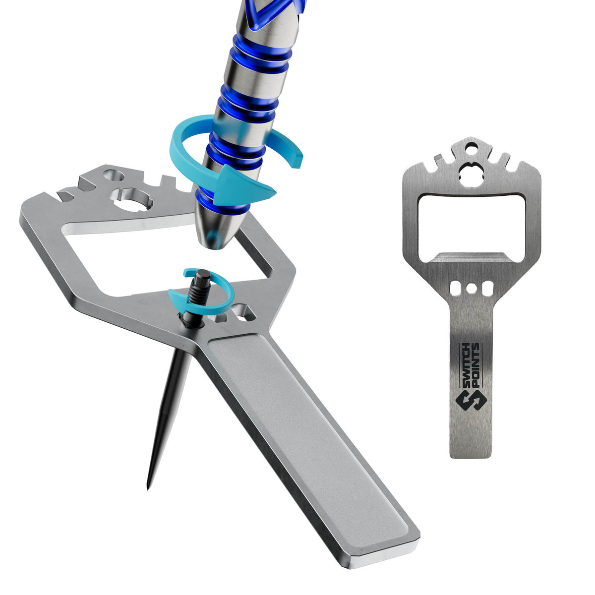 Gerwyn Price - Blue Original Switch Points 90% Steeldarts - DreamDarts Dartshop