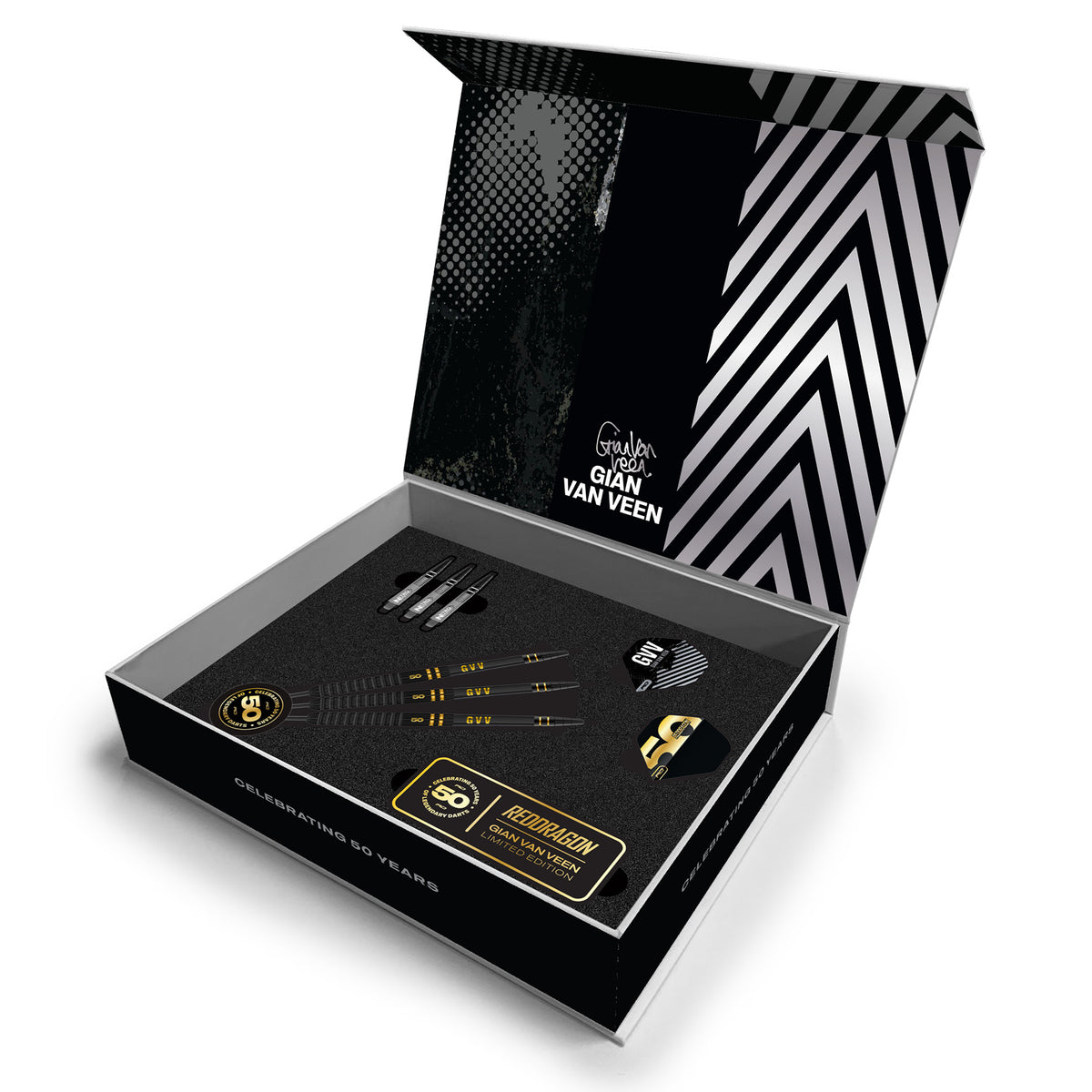 Gian van Veen - 50 Years Player Edition Steeldarts - DreamDarts Dartshop