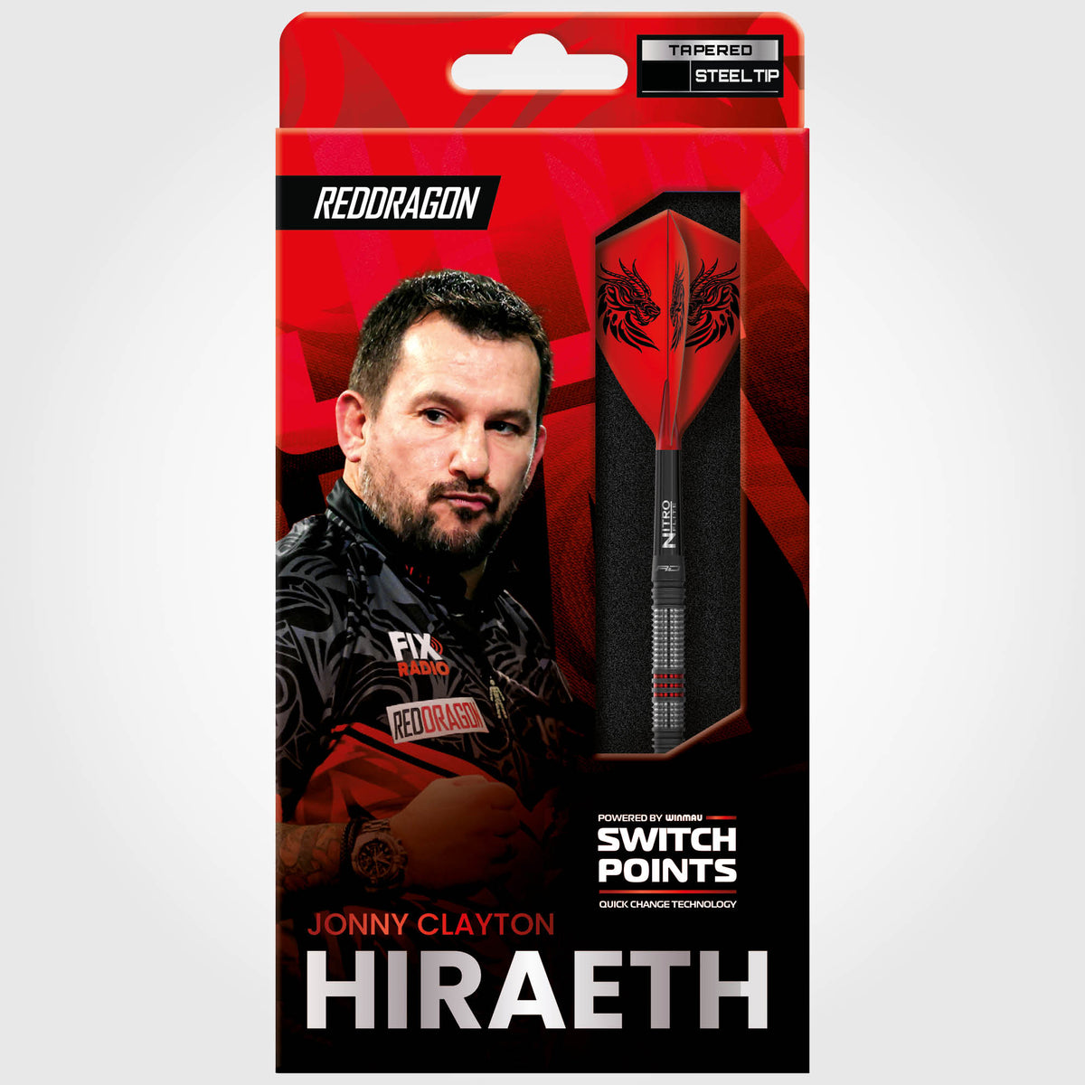 Jonny Clayton - Hiraeth Switch Points 90% Steeldarts - DreamDarts Dartshop
