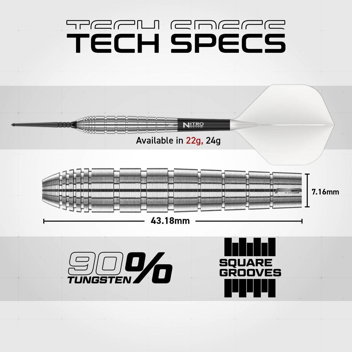 Luke Humphries - TX1 Pioneer Switch Points 90% Steeldarts - DreamDarts Dartshop