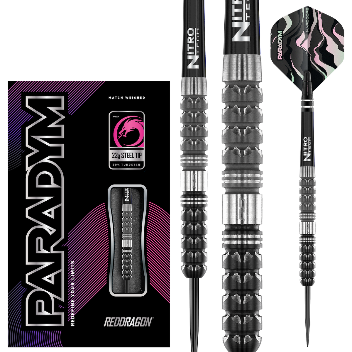 Paradym - Tapered 90% Steeldarts - DreamDarts Dartshop