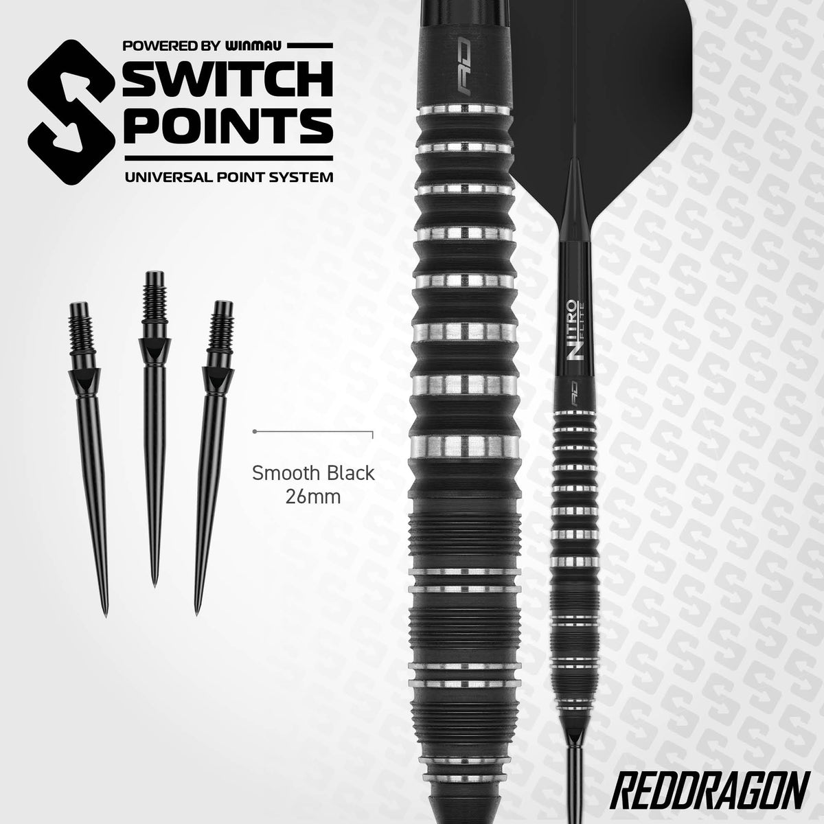 Sable Torpedo 90% SwitchPoint Darts - DreamDarts Dartshop