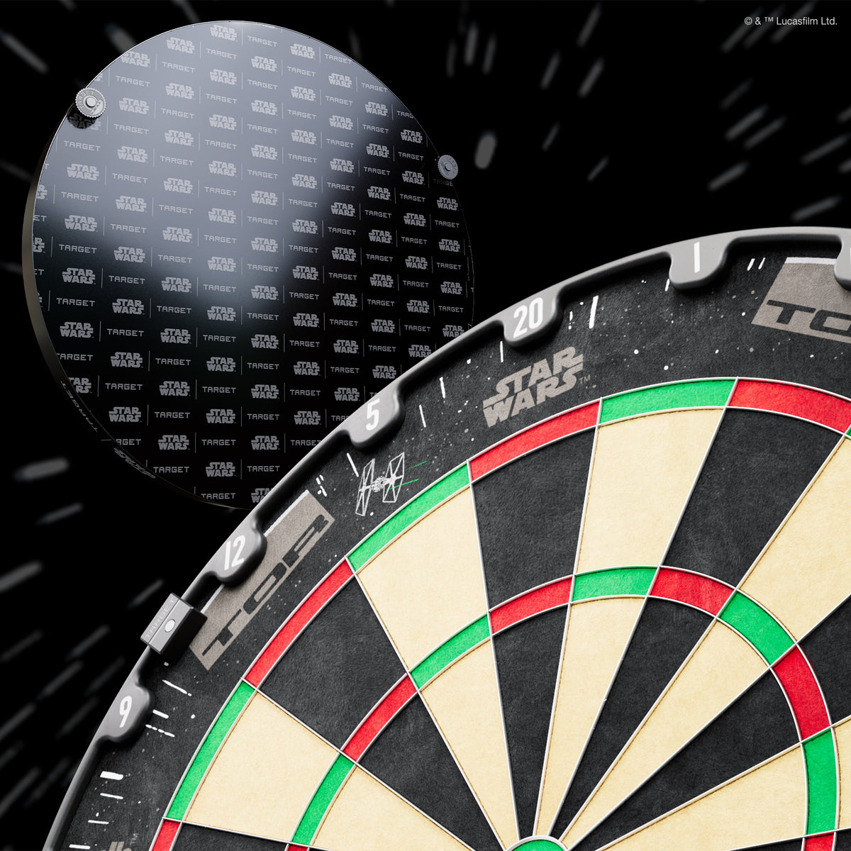 Millennium Falcon Surround & Board Bundle - DreamDarts Dartshop