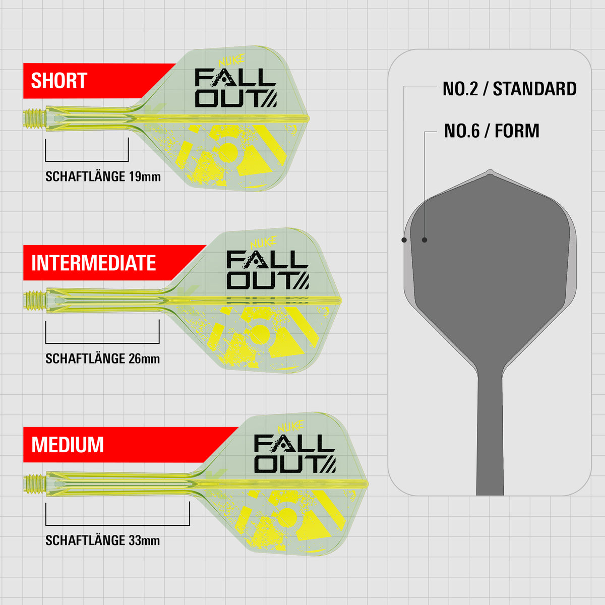 LUKE LITTLER FALLOUT K-FLEX NO.6 SHAPE - DreamDarts Dartshop