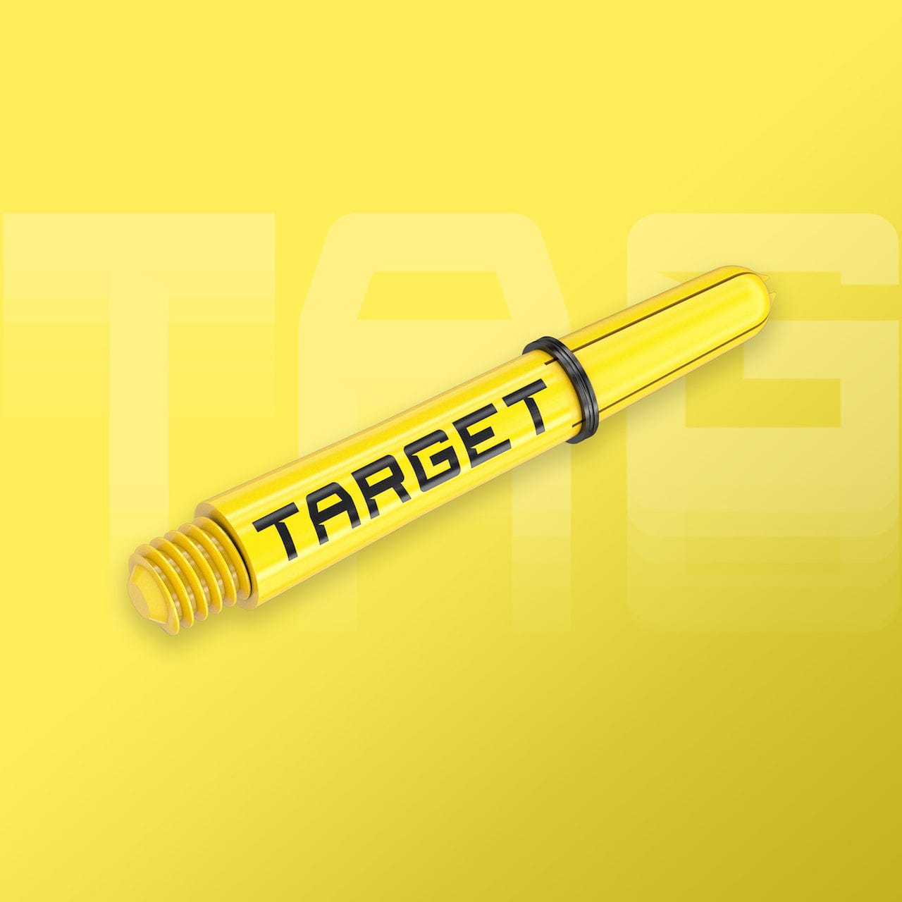 Target Pro Grip TAG Shafts 3 Sets - Yellow & Black - DreamDarts Dartshop