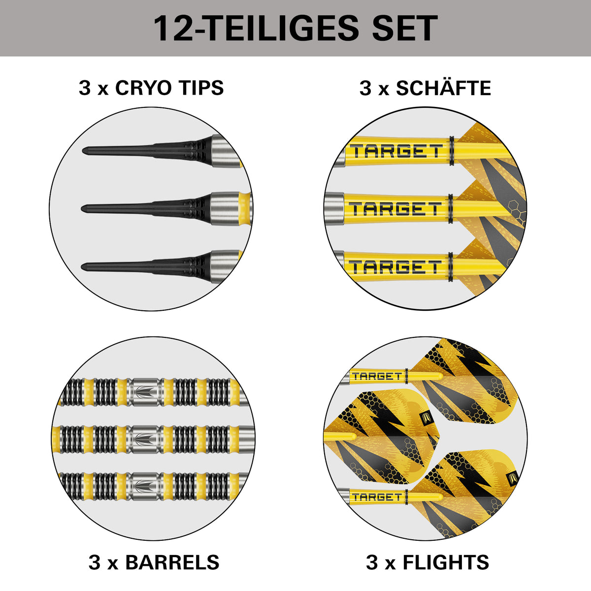 BUZZ 11 90% Softdarts - DreamDarts Dartshop