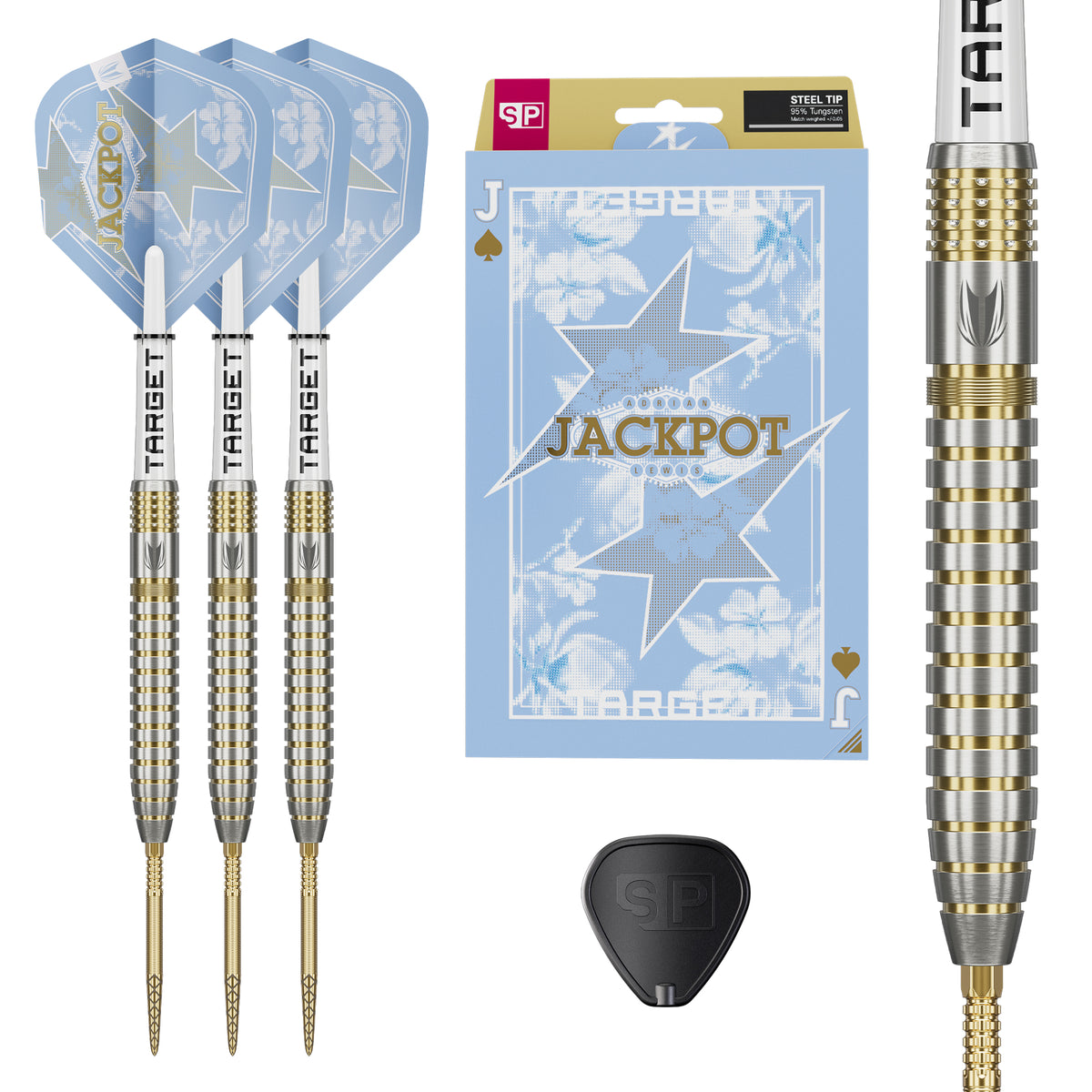 ADRIAN LOUIS SHOWDOWN 95% Steeldarts - DreamDarts Dartshop