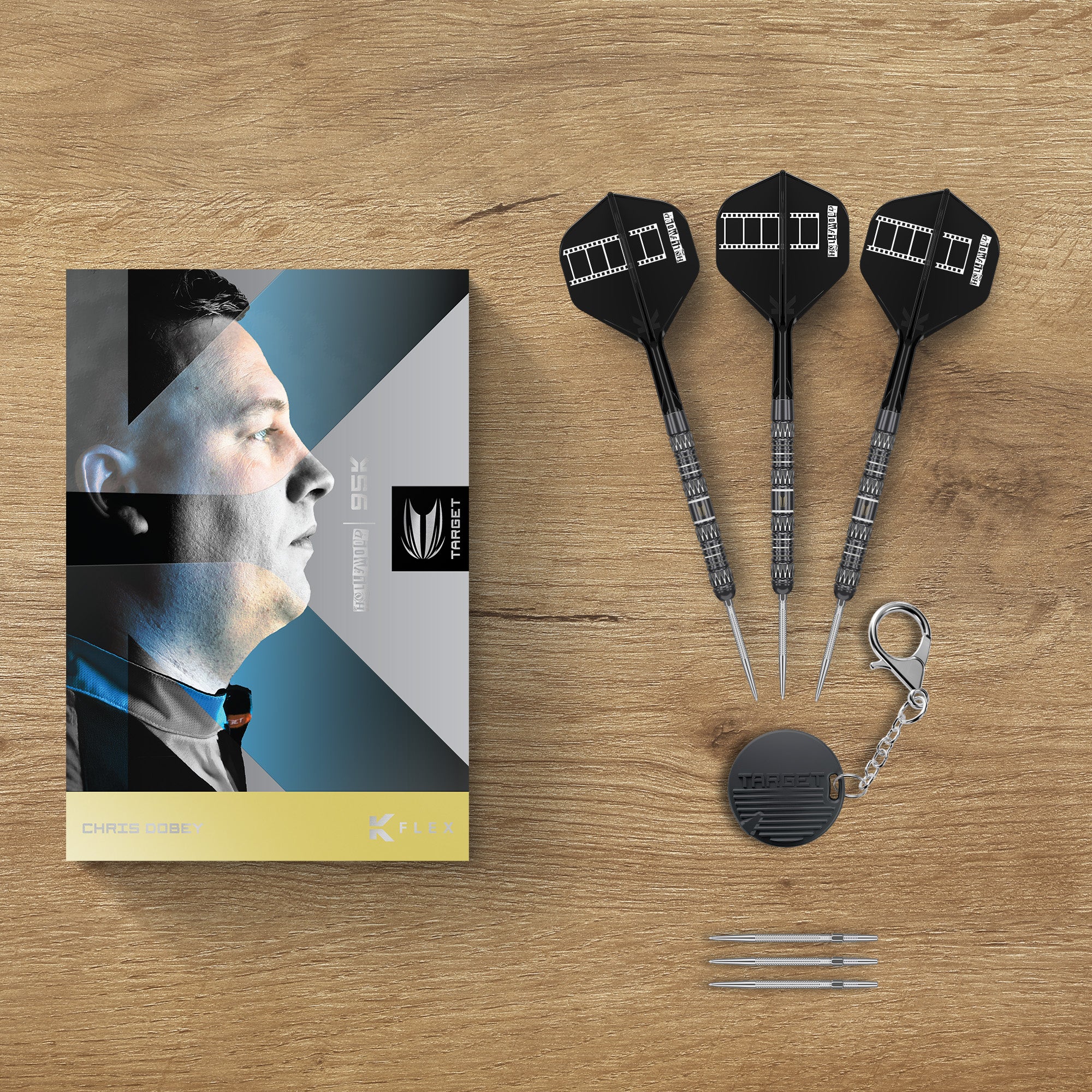 CHRIS DOBEY 95K SP STEEL TIP DARTS - DreamDarts Dartshop
