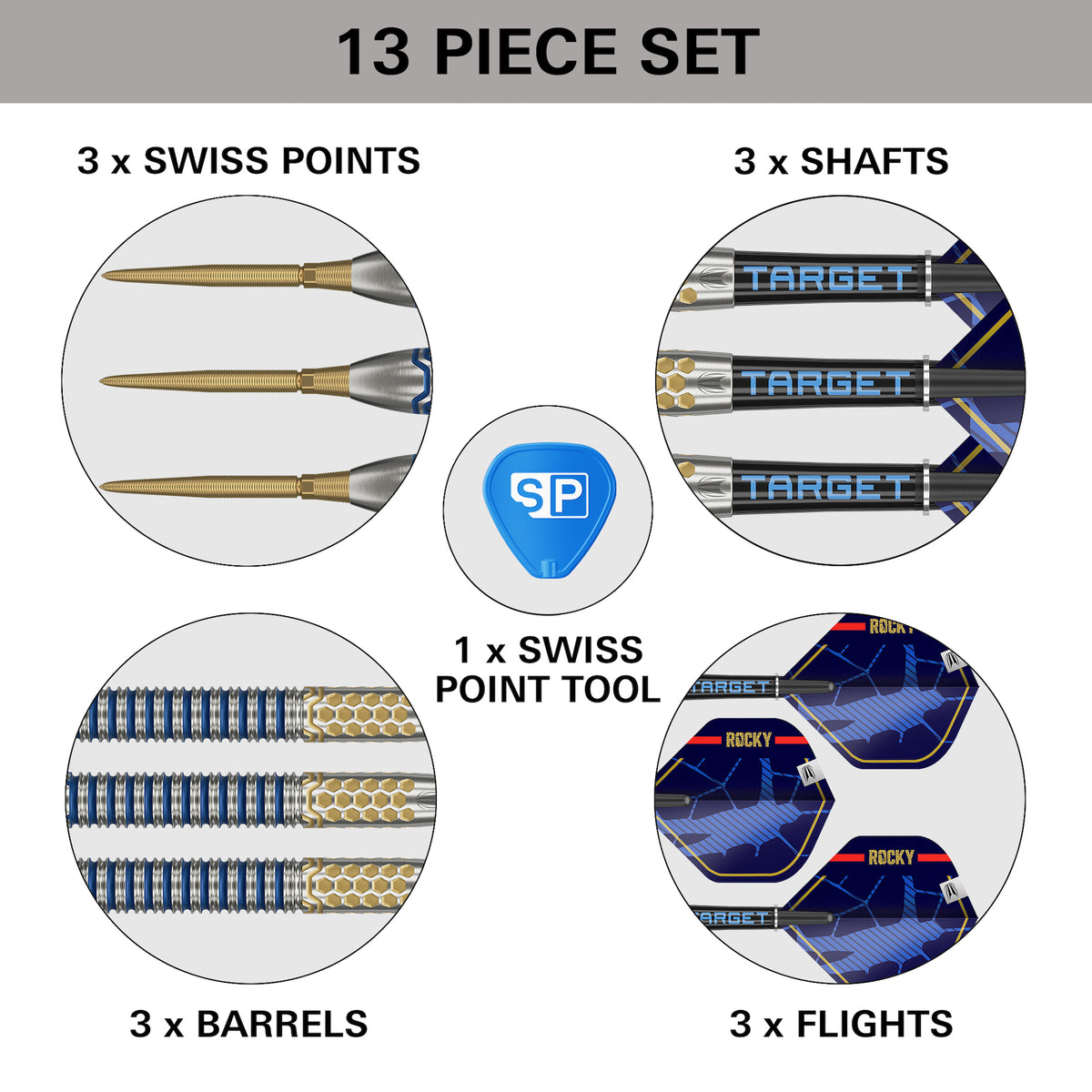 JOSH ROCK G1 SP STEEL TIP DARTS 2025 - DreamDarts Dartshop