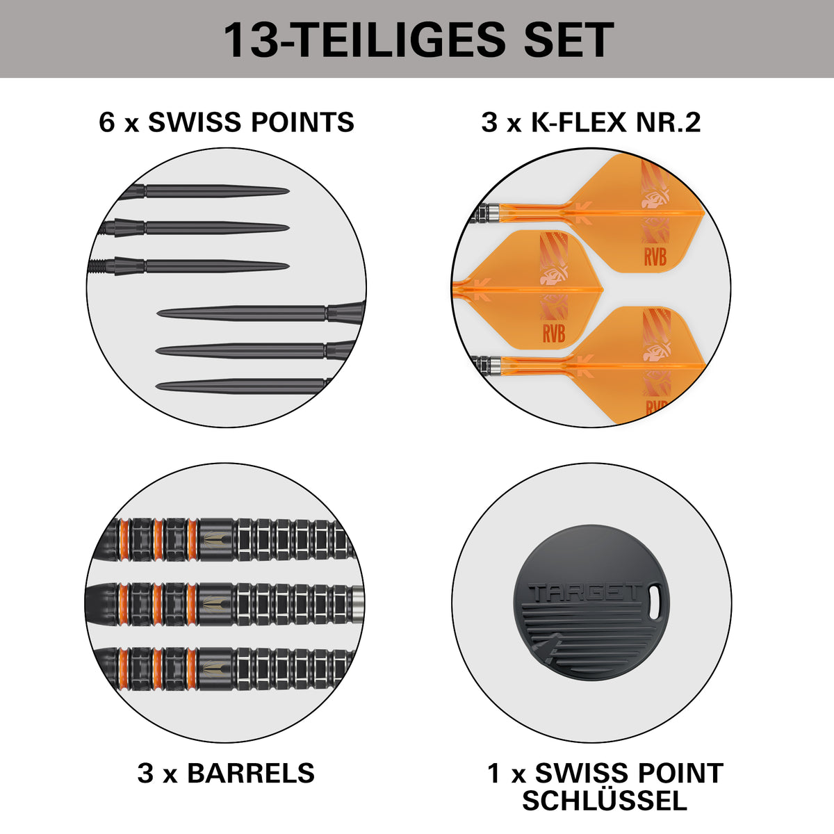 RAYMOND VAN BARNEVELD 95K Steeldarts - DreamDarts Dartshop