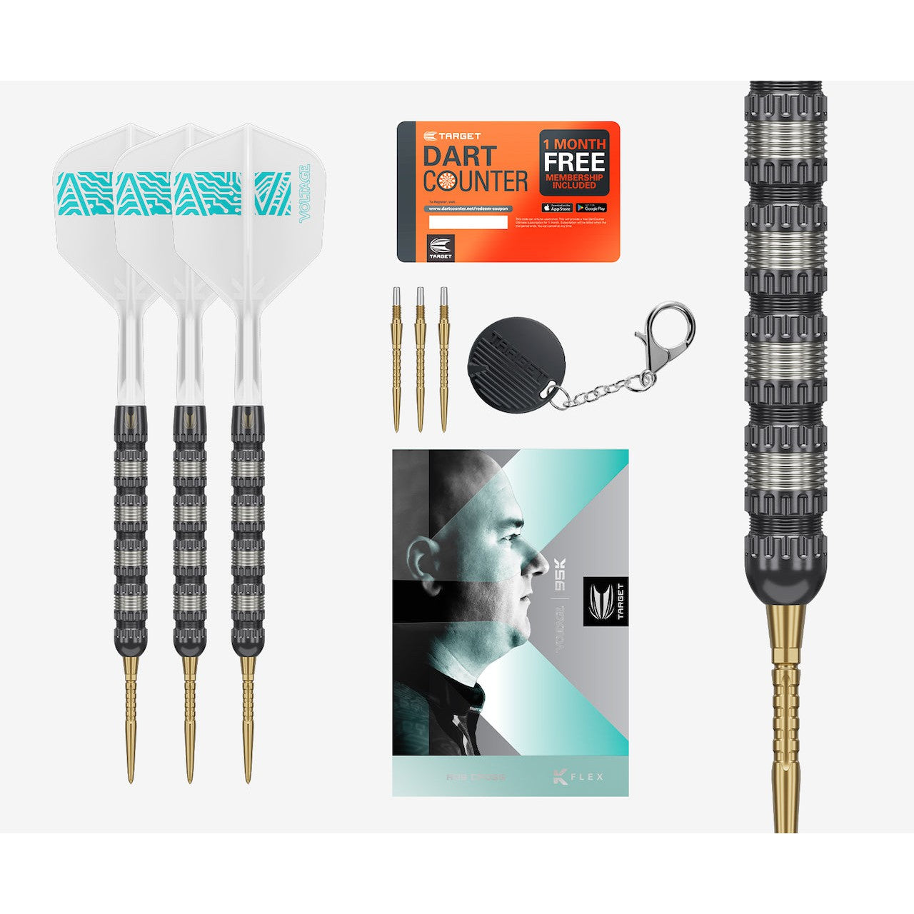 ROB CROSS 95K STEELDARTS - DreamDarts Dartshop