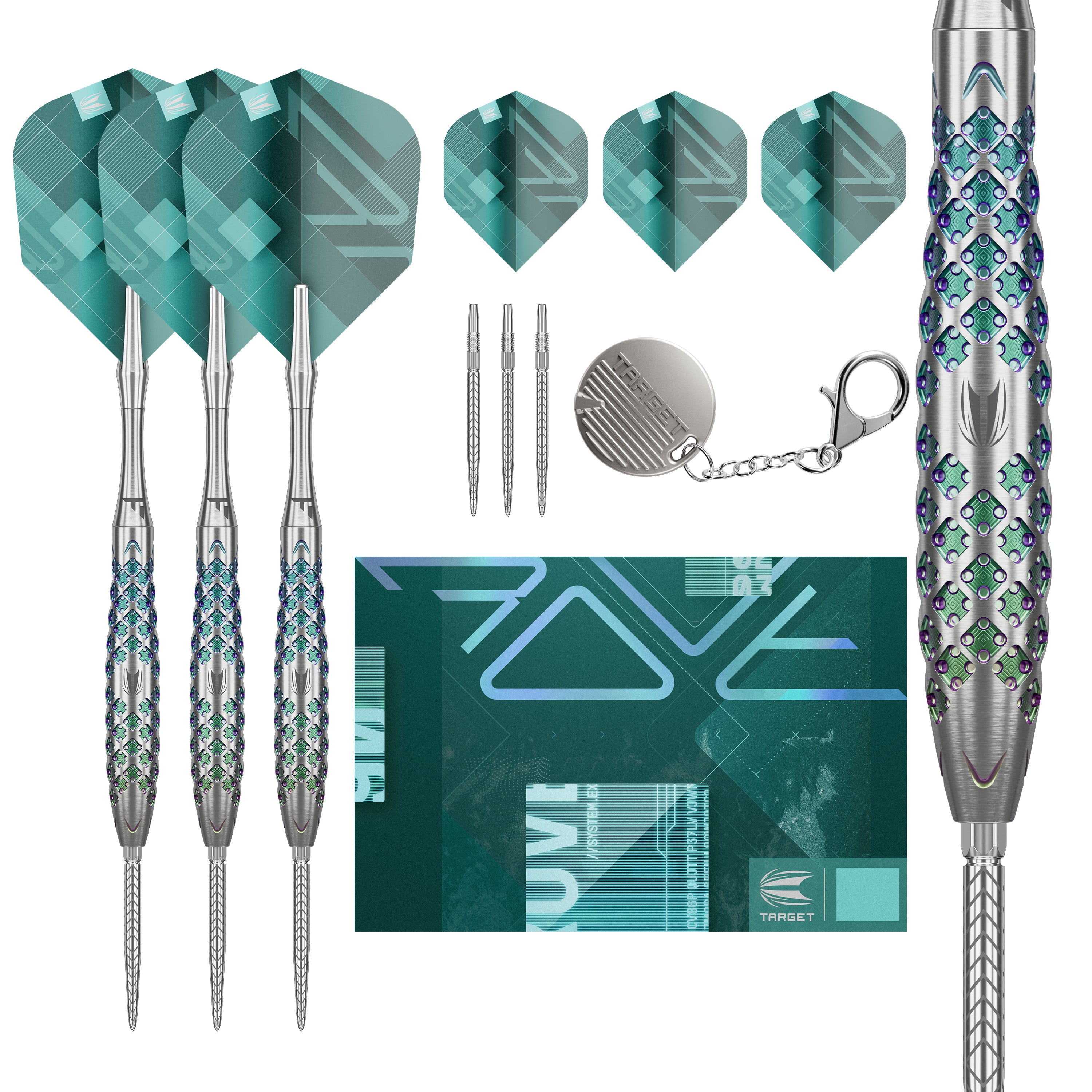 ROVE 02 STEEL TIP DARTS - DreamDarts Dartshop