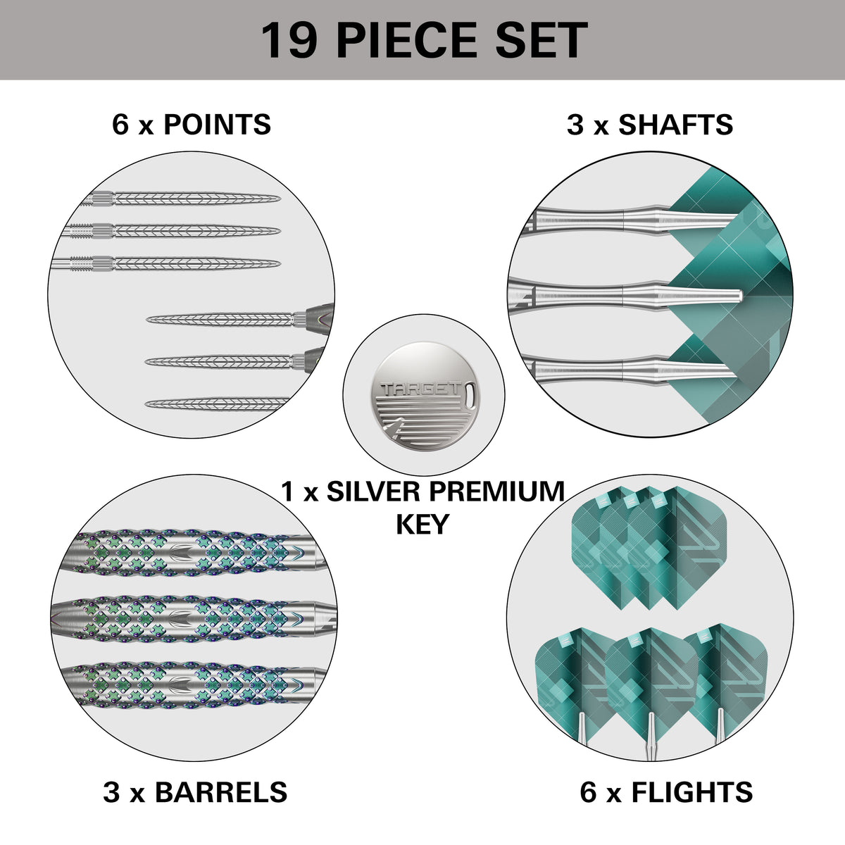 ROVE 02 STEEL TIP DARTS - DreamDarts Dartshop