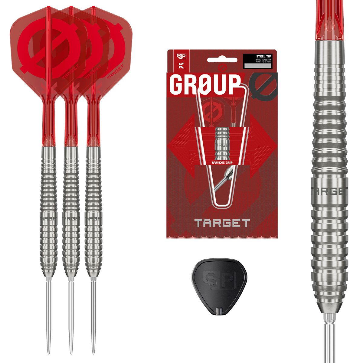 TARGET GROUP Ø 01 50% Steeldarts - DreamDarts Dartshop