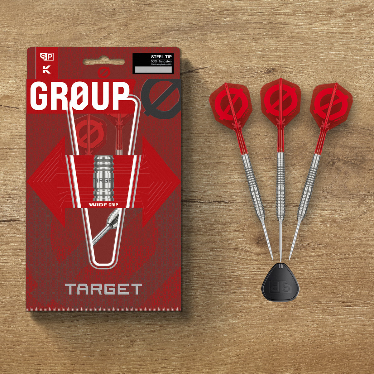 TARGET GROUP Ø 01 50% Steeldarts - DreamDarts Dartshop