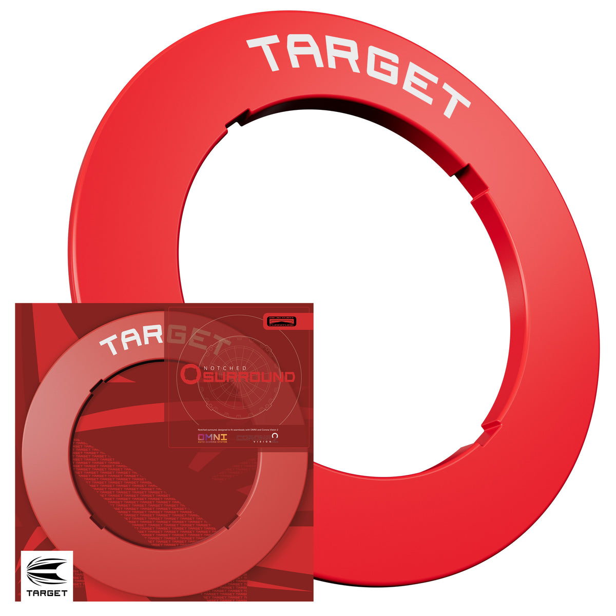TARGET NOTCHED SURROUND - DreamDarts Dartshop